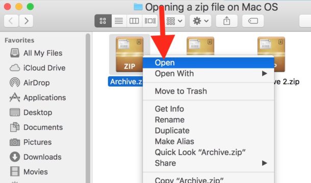zip photos for email on mac
